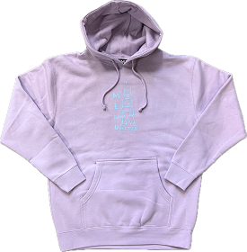 Menu X Gonz Hoody - Lavender/Lt. Blue