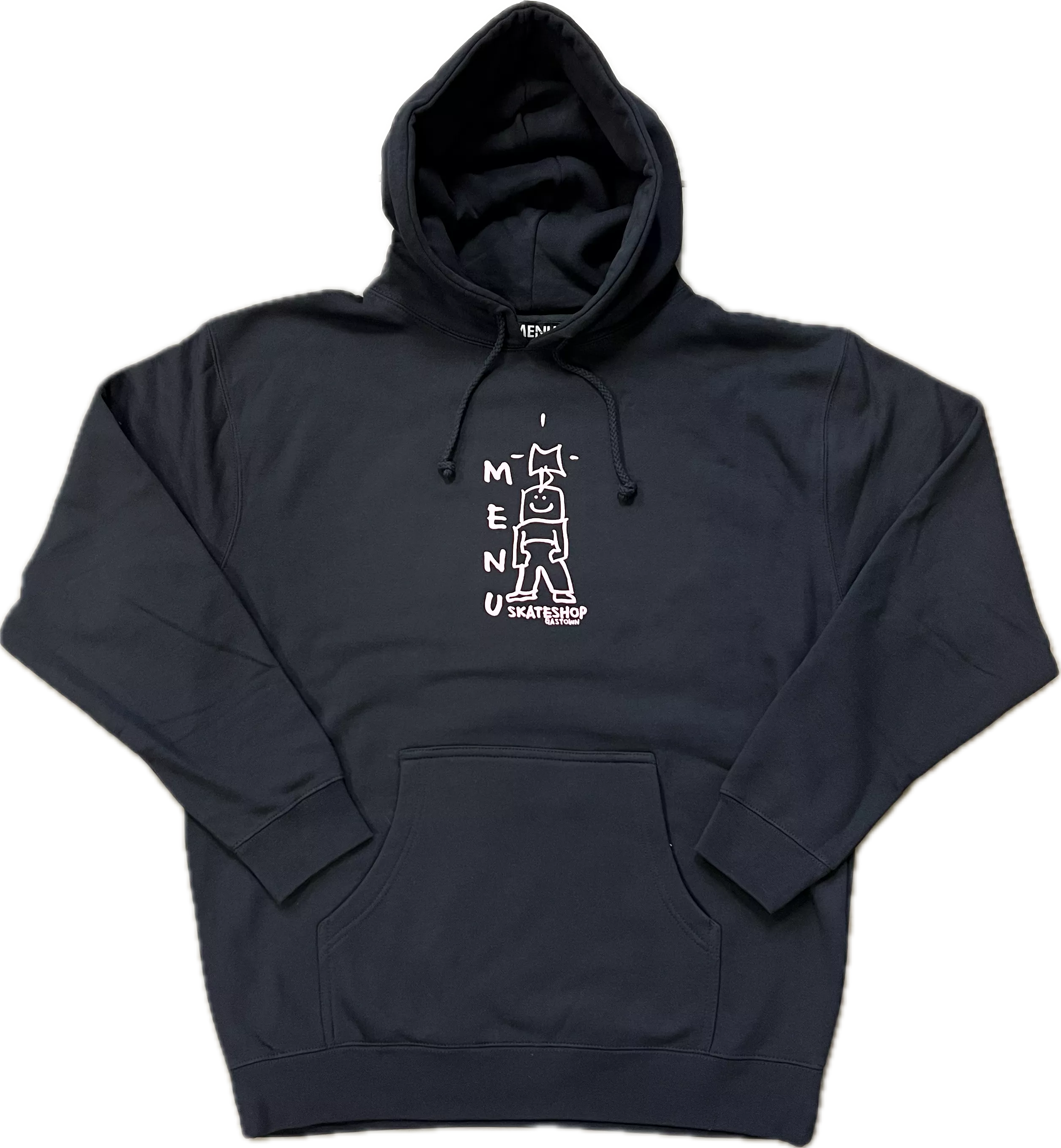 Menu X Gonz Hoody - Navy/Lt. Pink