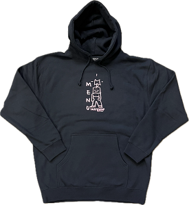 Menu X Gonz Hoody - Navy/Lt. Pink