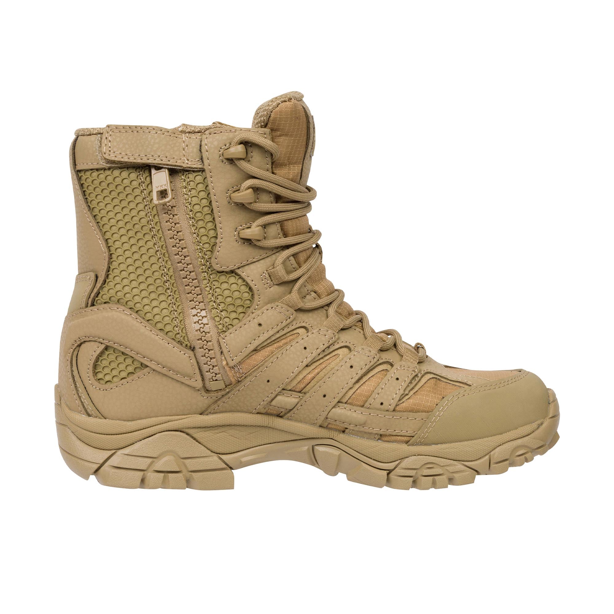 Merrell Work Moab 2 8 Inch Tactical Boot Soft Toe Coyote