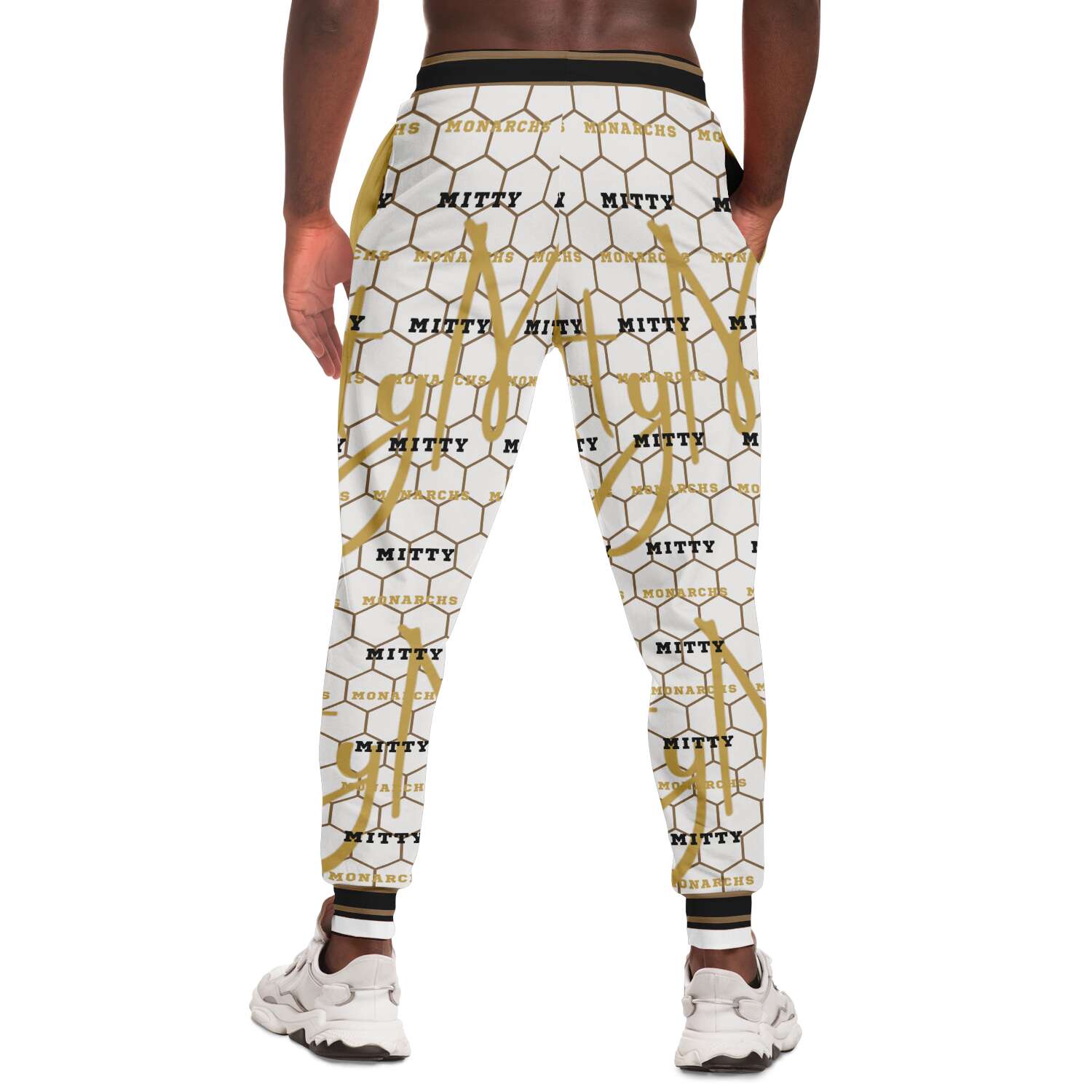 Mitty Monarchs Graffiti Plus Unisex Fleece Joggers