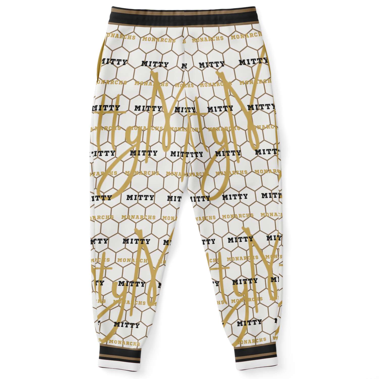 Mitty Monarchs Graffiti Plus Unisex Fleece Joggers