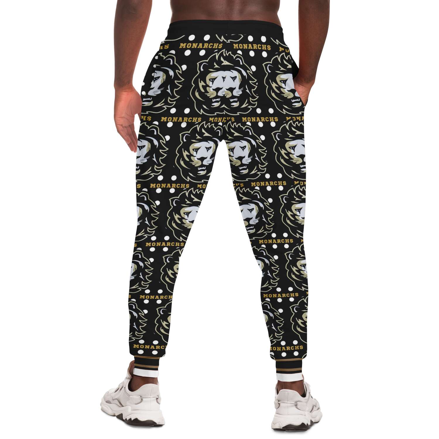 Mitty Monarchs Polka Unisex Fleece Joggers