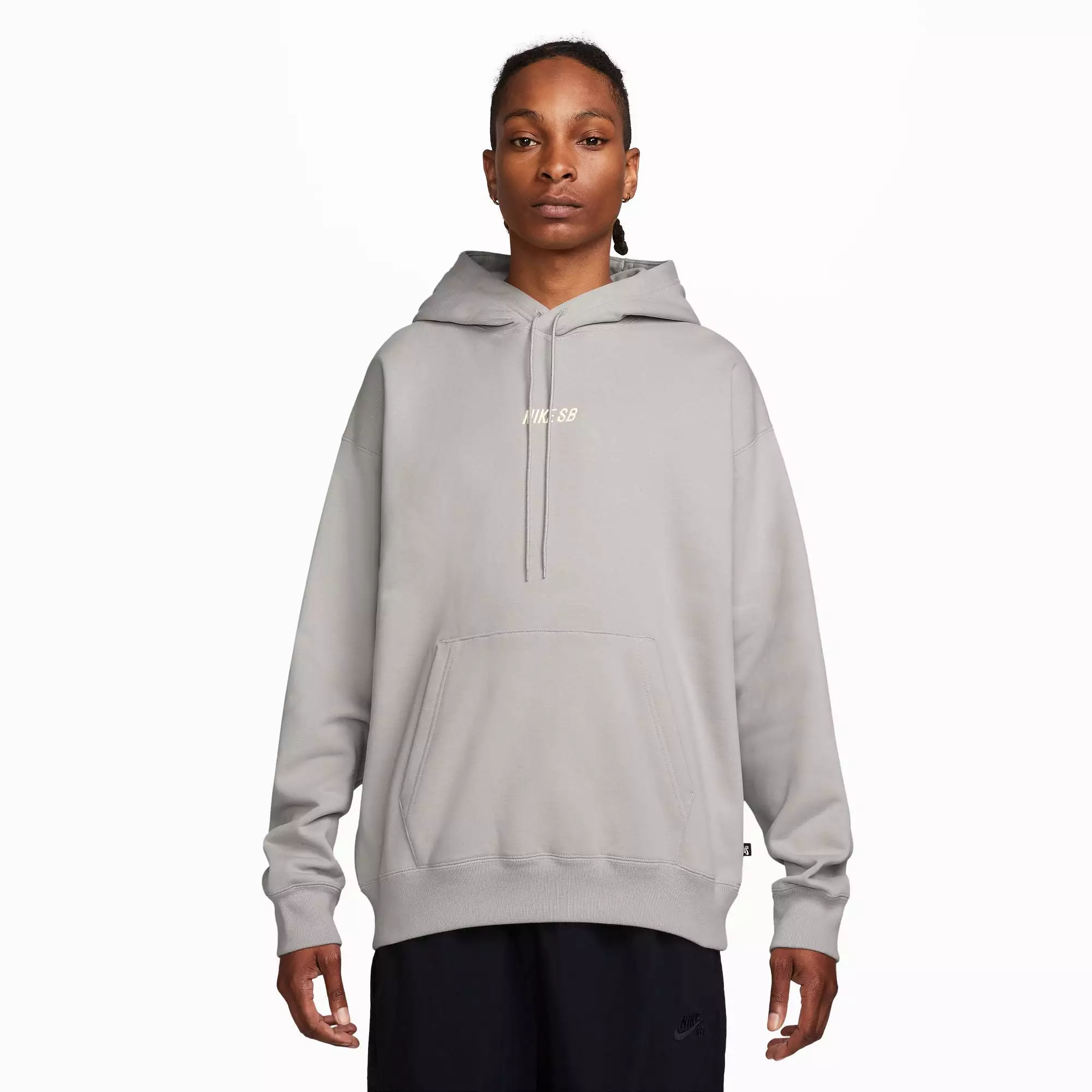 Nike SB Essentials Hoodie - Lt. Iron Ore/Coconut Milk