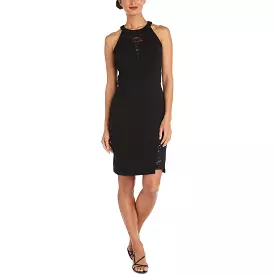 NW Nightway Womens Padded Mini Cocktail and Party Dress