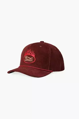 Parsons Flame C MP Snapback - Burnt Henna