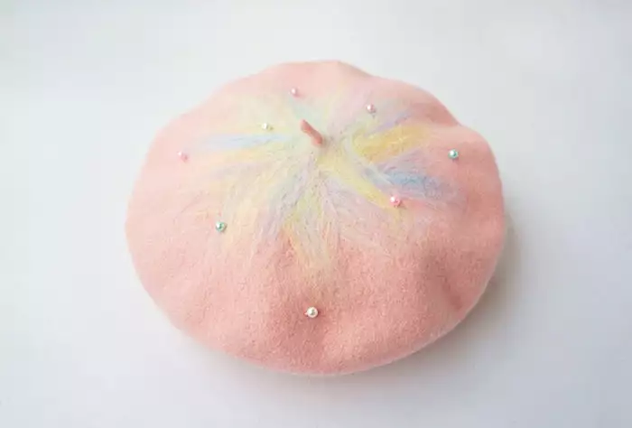 ''PINK PEARL'' BERET BY51029