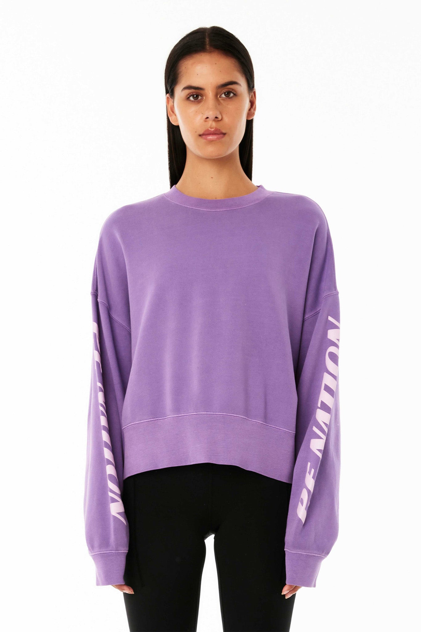 Points Lead Recalibrate Sweat | Royal Lilac