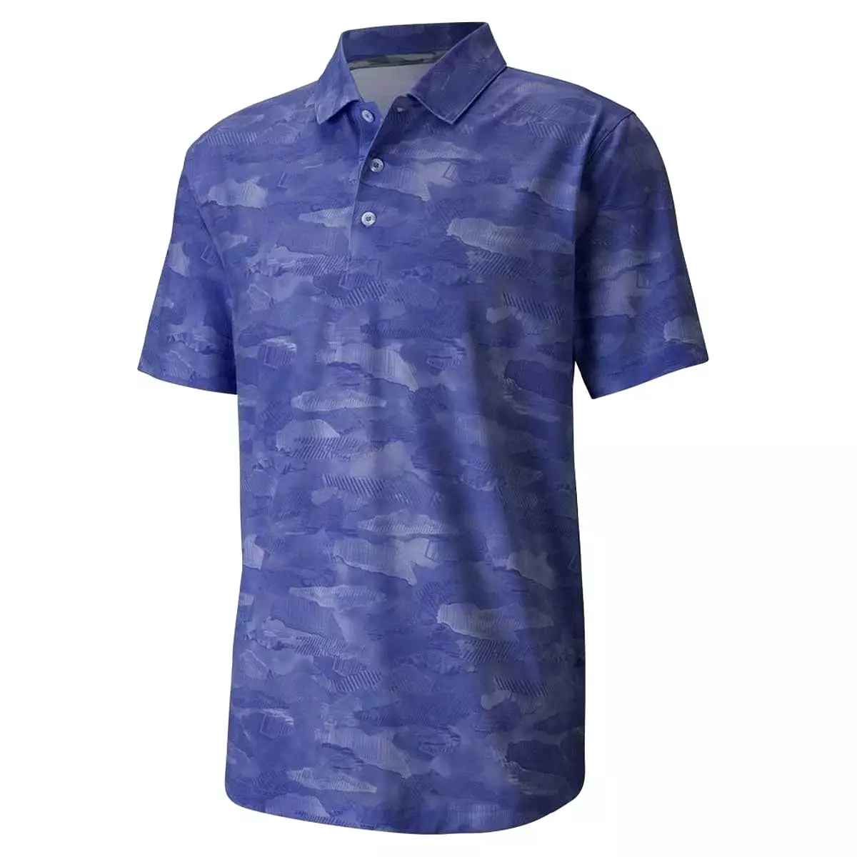 Puma Golf Solarized Camo Polo - Peacoat