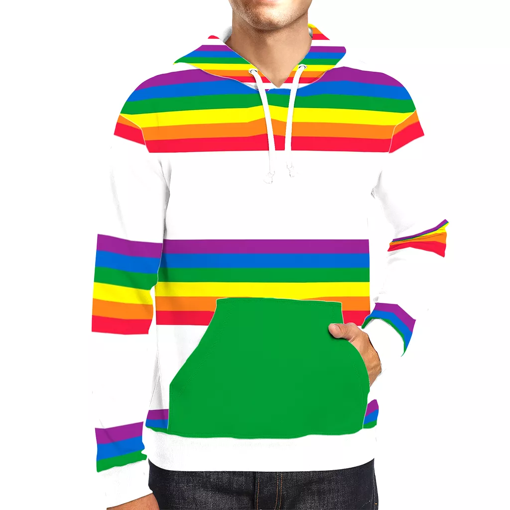 Rainbow Romper Room II Unisex Pullover Hoodie