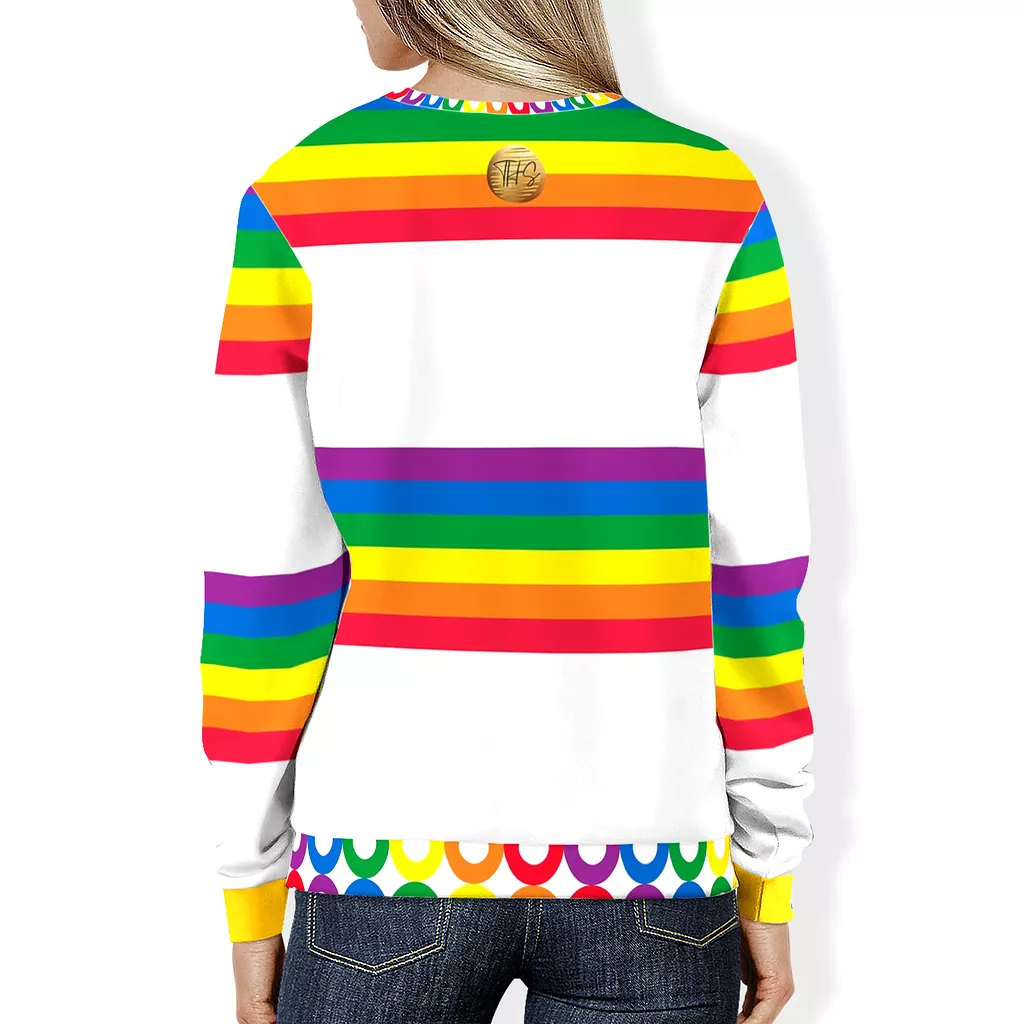 Rainbow Romper Room II Unisex Sweatshirt