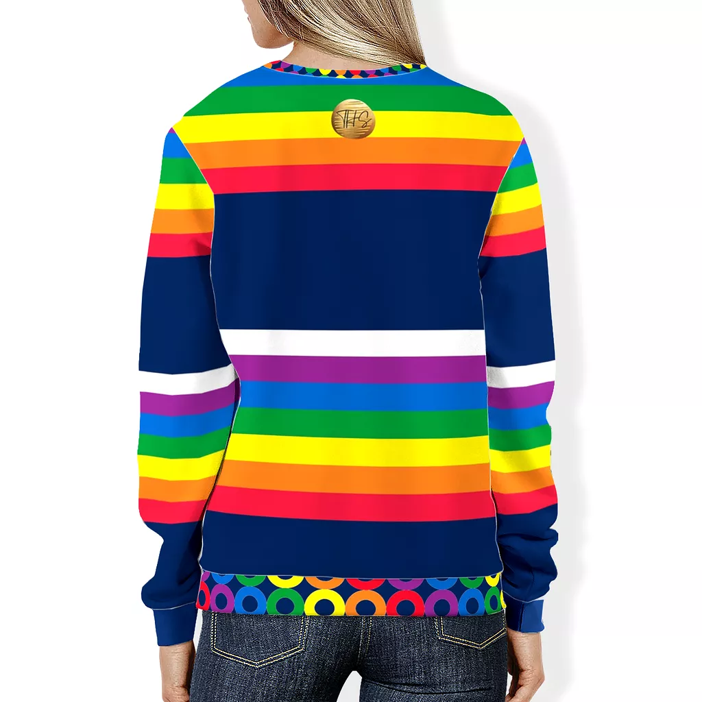 Rainbow Romper Room III Unisex Sweatshirt