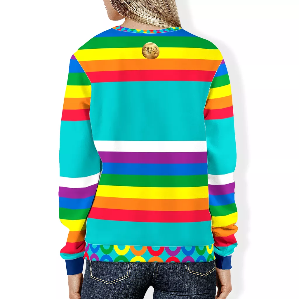 Rainbow Romper Room IV Unisex Sweatshirt