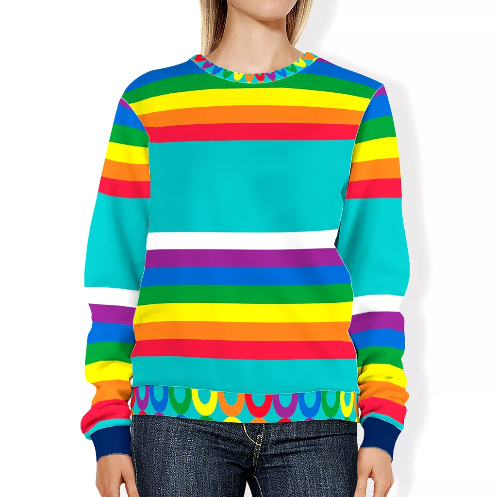 Rainbow Romper Room IV Unisex Sweatshirt