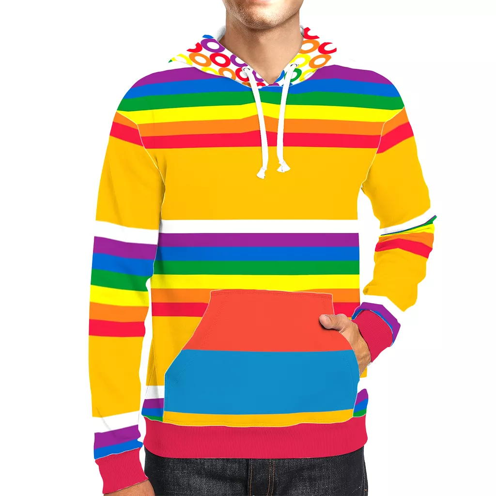 Rainbow Romper Room Unisex Pullover Hoodie