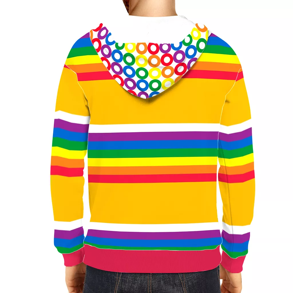 Rainbow Romper Room Unisex Pullover Hoodie