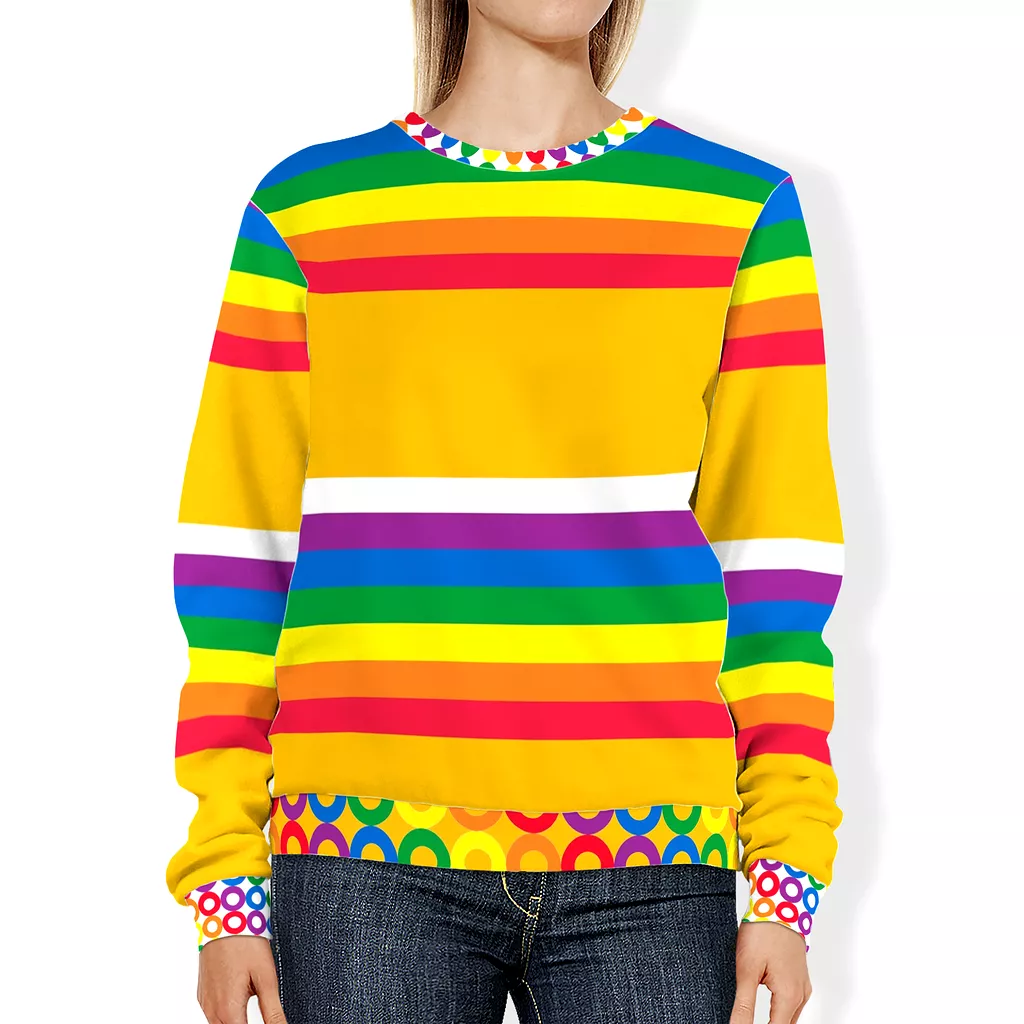 Rainbow Romper Room Unisex Sweatshirt