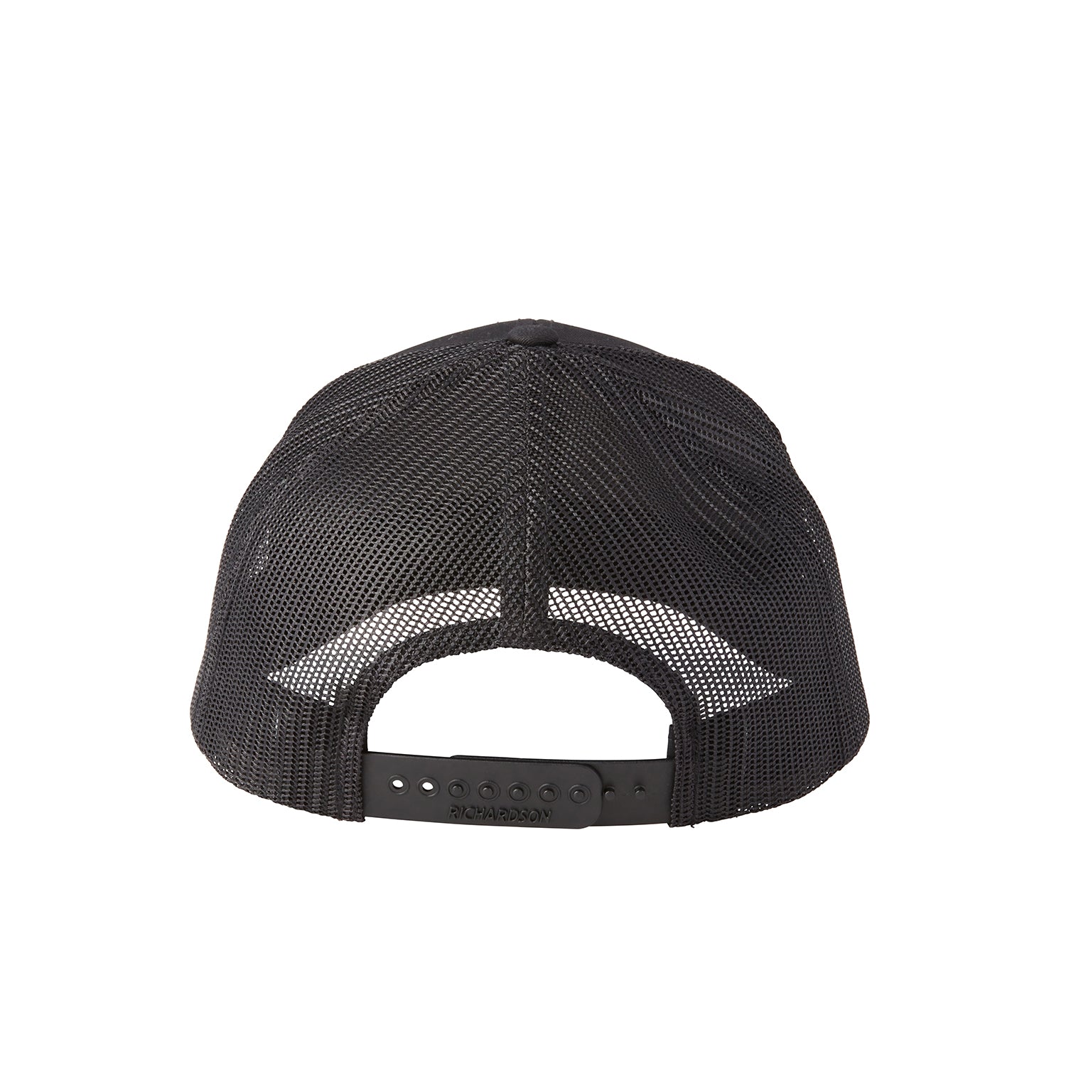 Round Leather Patch Cap :: Black