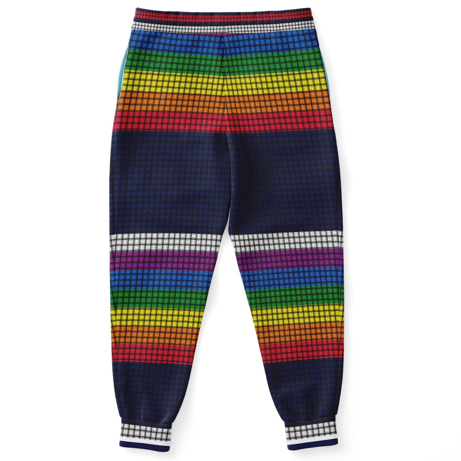 Royal Navy PSU Rainbow Stripe Fleece Joggers