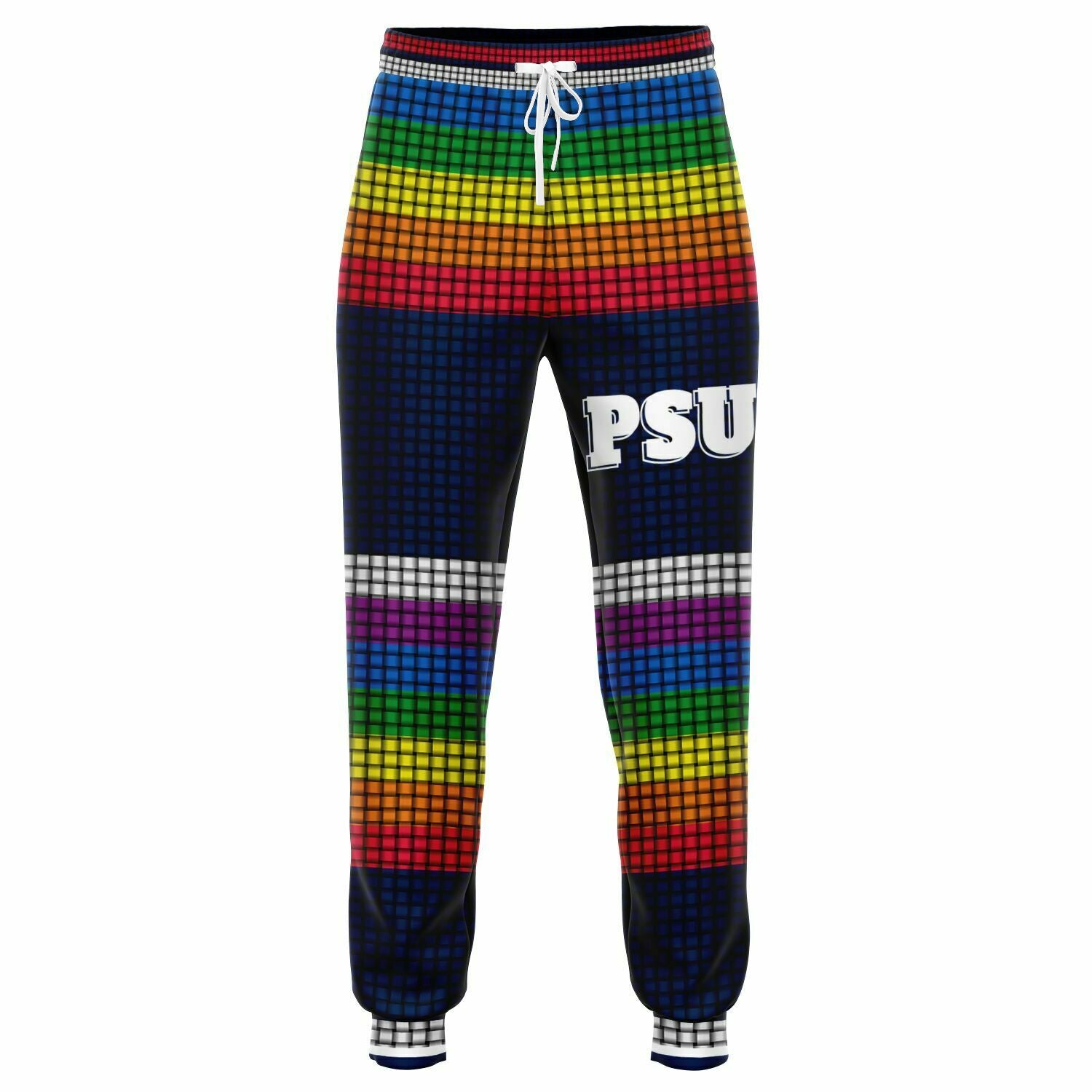 Royal Navy PSU Rainbow Stripe Fleece Joggers