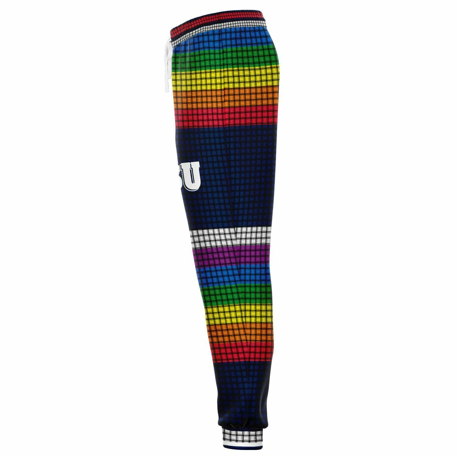 Royal Navy PSU Rainbow Stripe Fleece Joggers