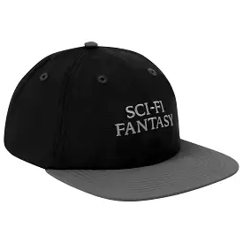 Sci-i Fantasy Nylon Logo Hat Black