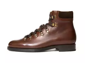 Snoqualmie - MTO - Cedar Calf / Brown Suede - NJF Last - Double Leather Sole