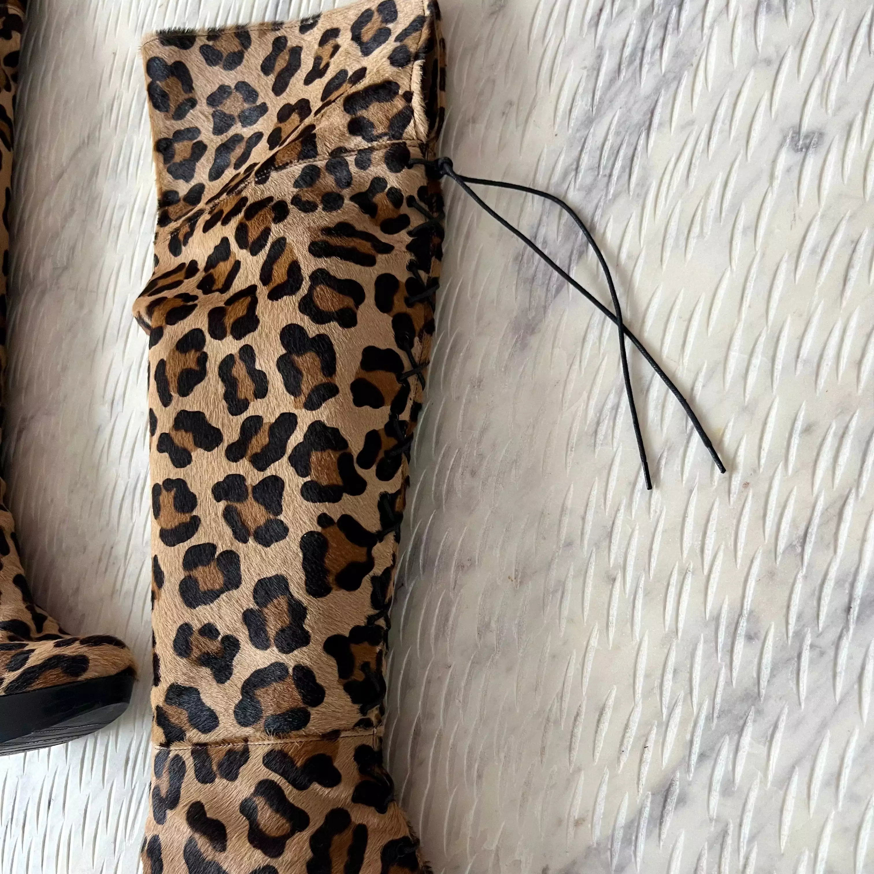 Stuart Weitzman Leopard Boots