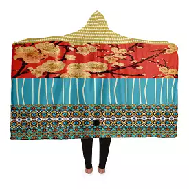 Sukiyaki Sherpa Fleece Hooded Blanket (3 Size Options)