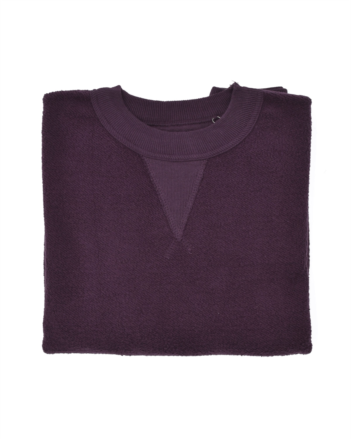 Sunray Hina Plum Purple Reversed Crewneck