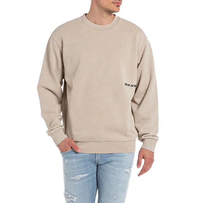 SWEATSHIRT RELAXED FIT Man Light Taupe