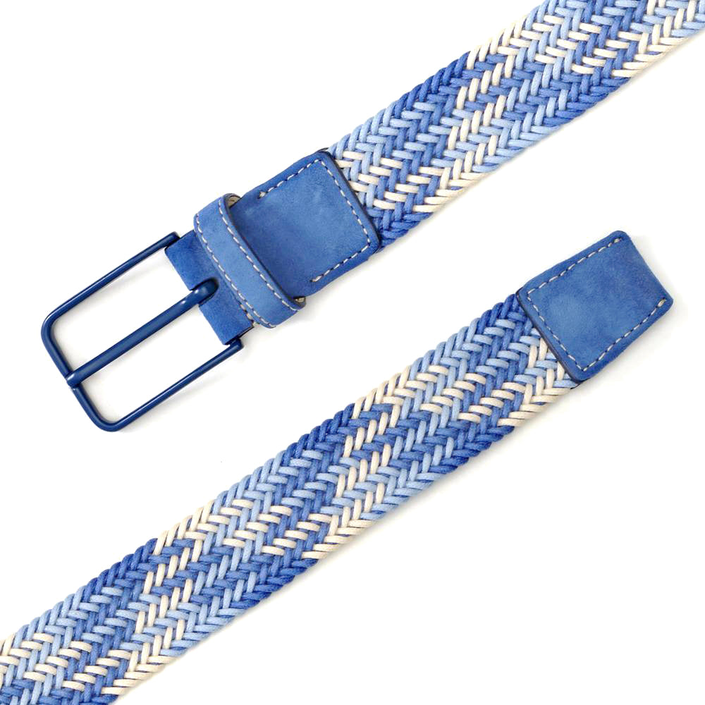 Tricolor Braided Belt