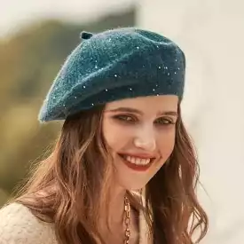 Vintage Shiny Beret