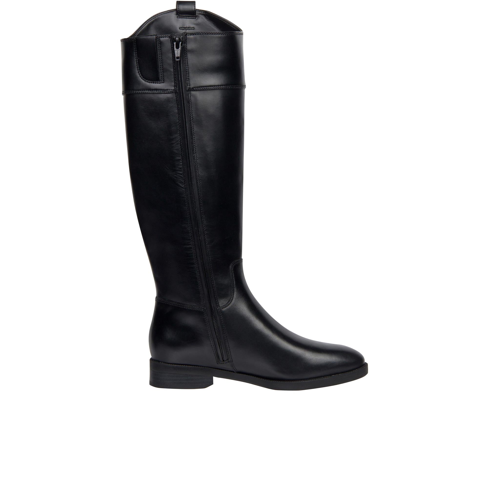 Vionic Womens Phillipa Tall Boot Black Leather