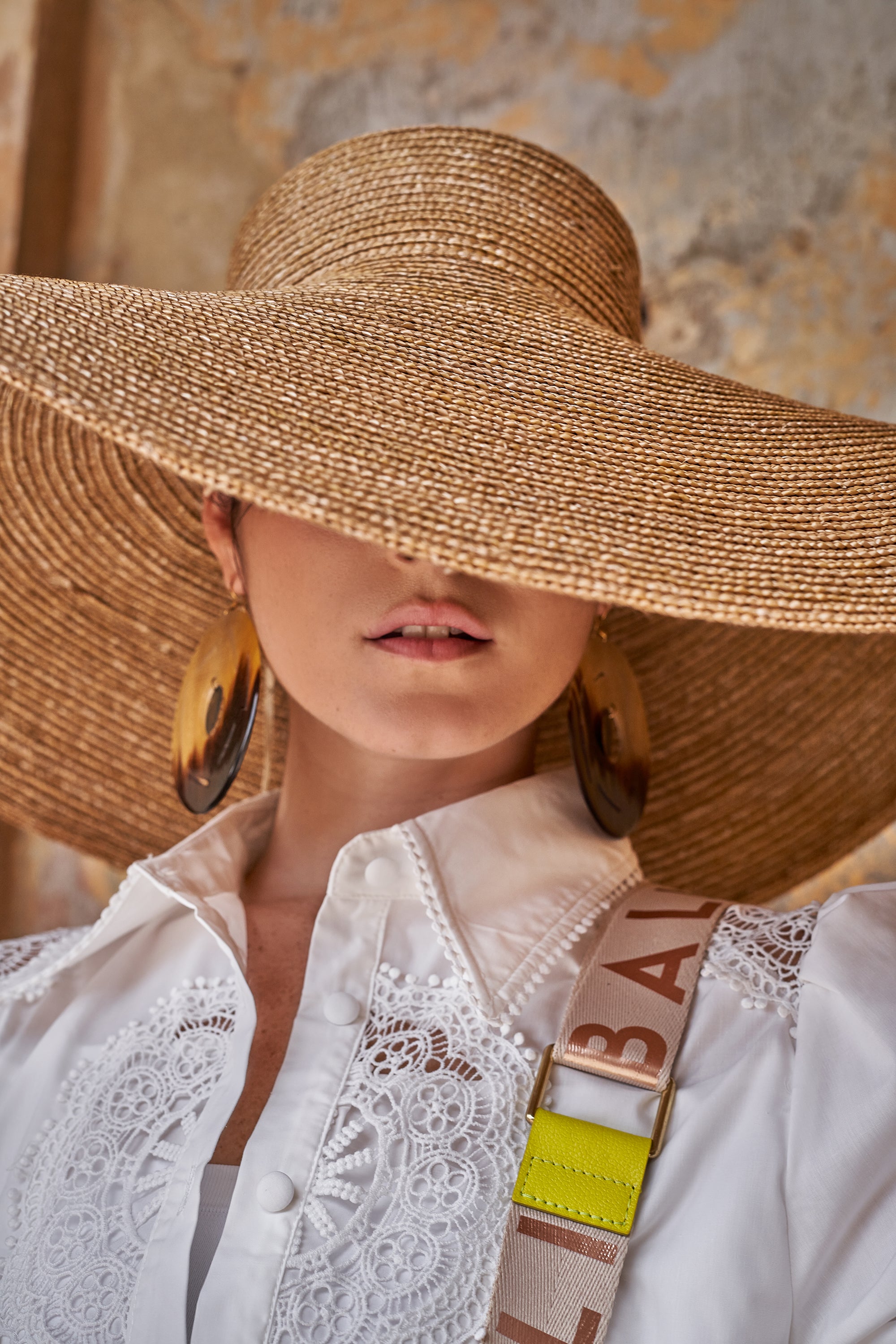 Wheat Straw  Hat - Camel