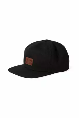 Woodburn MP Snapback - Black Vintage Wash