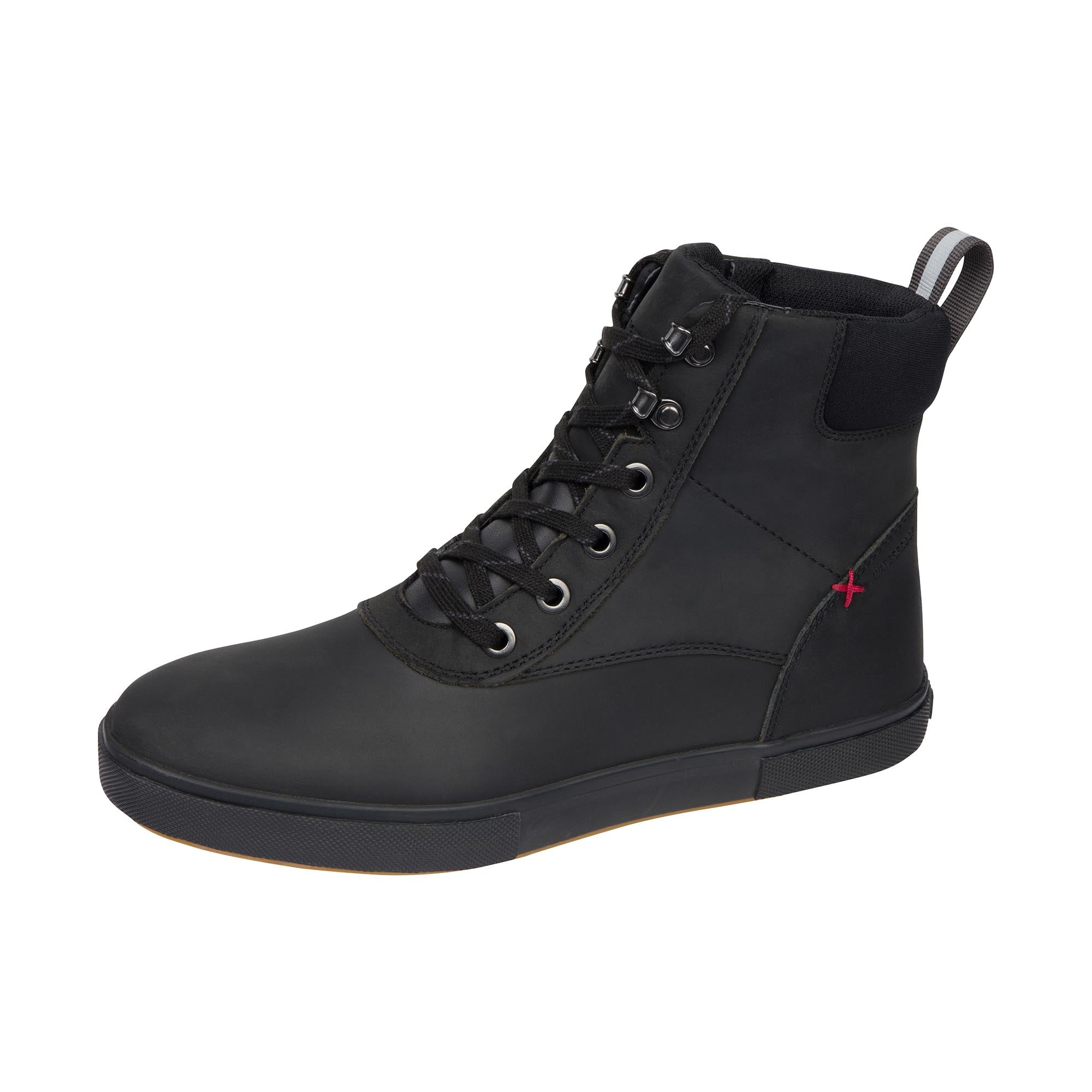 Xtratuf Ankle Deck Boot Leather Lace Black