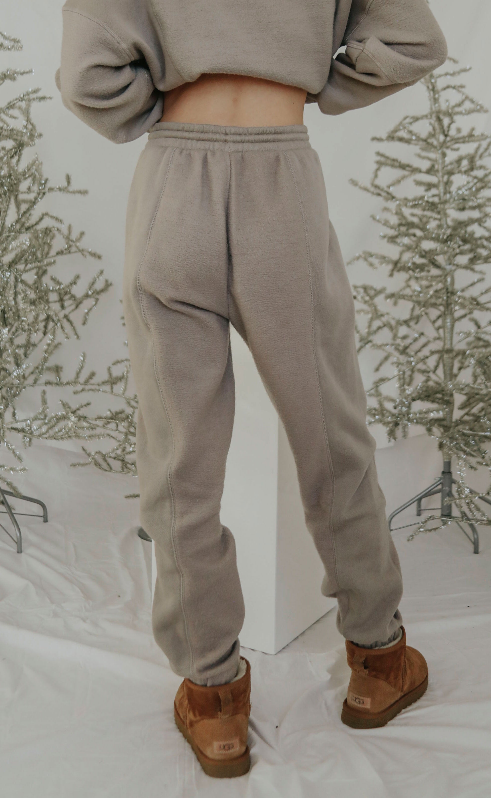 z supply: finders fleece jogger - lunar grey